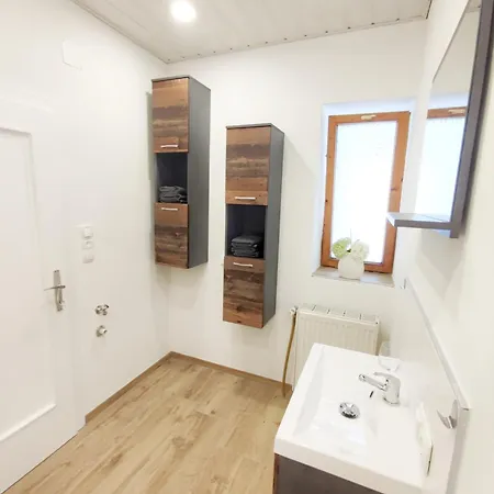 شقة Appartments Am Waldbad - Unterm Nussbaum *